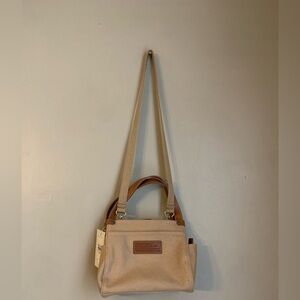 Fossil Purse No. 054 Original Premium Canvas And Leather Bag Purse NWT vintage